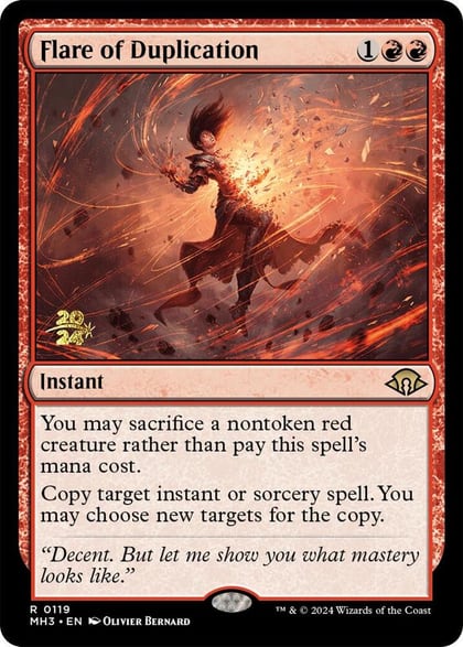 Flare of Duplication, Prerelease Cards 119