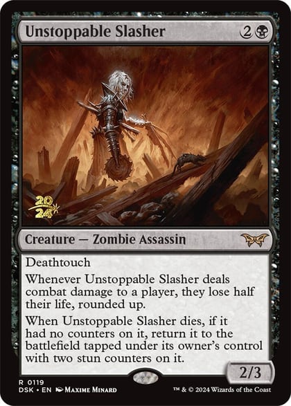 Unstoppable Slasher (0119), Prerelease Cards 119