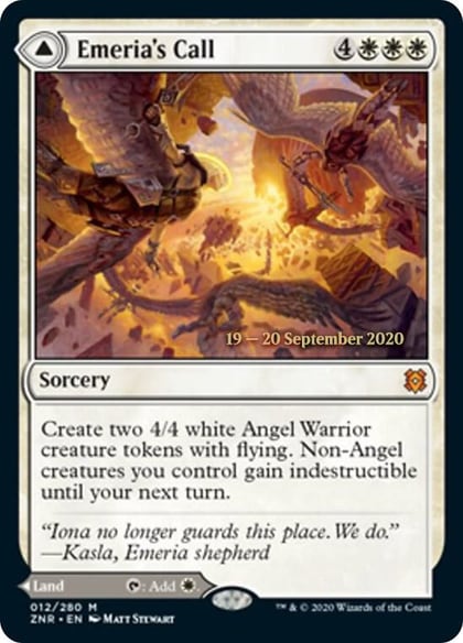 Emeria's Call, Prerelease Cards 12