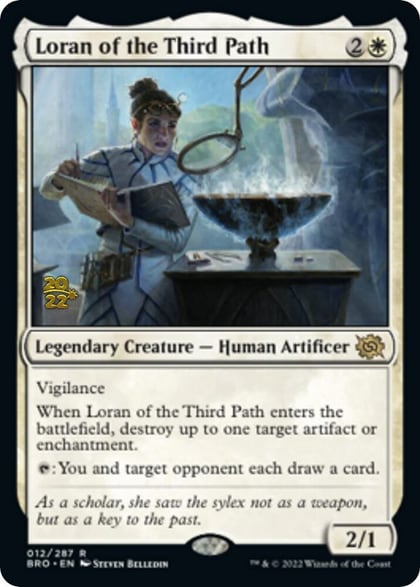 Loran of the Third Path, Prerelease Cards 12