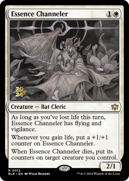 Essence Channeler, Prerelease Cards 12