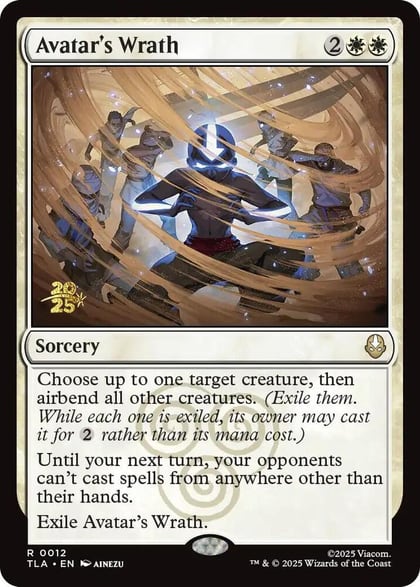 Avatar's Wrath, Prerelease Cards 12