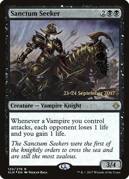 Sanctum Seeker, Prerelease Cards 120