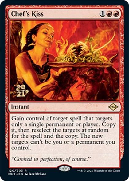 Chef's Kiss, Prerelease Cards 120