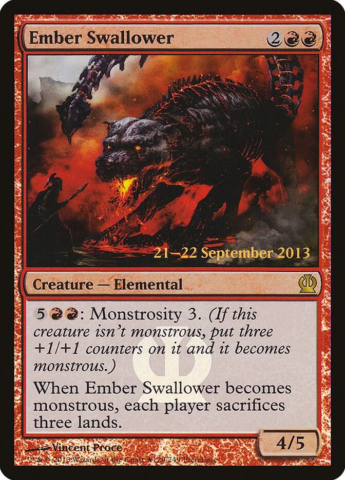 Ember Swallower, Prerelease Cards 120
