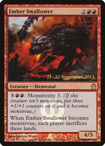 Ember Swallower, Prerelease Cards 120
