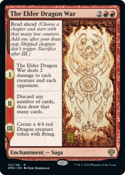 The Elder Dragon War, Prerelease Cards 121