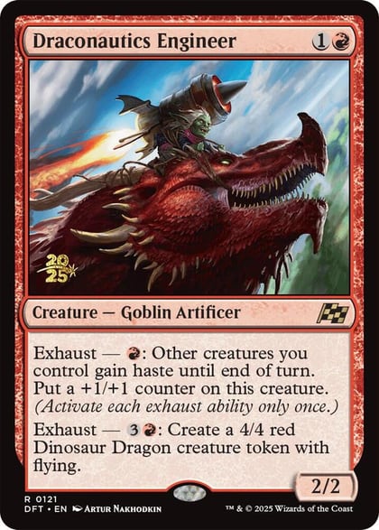 Draconautics Engineer, Prerelease Cards 121