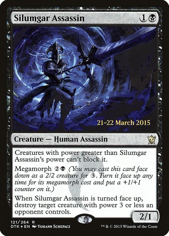 Silumgar Assassin, Prerelease Cards 121