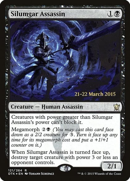 Silumgar Assassin, Prerelease Cards 121