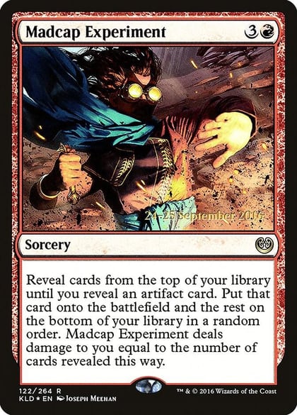 Madcap Experiment, Prerelease Cards 122