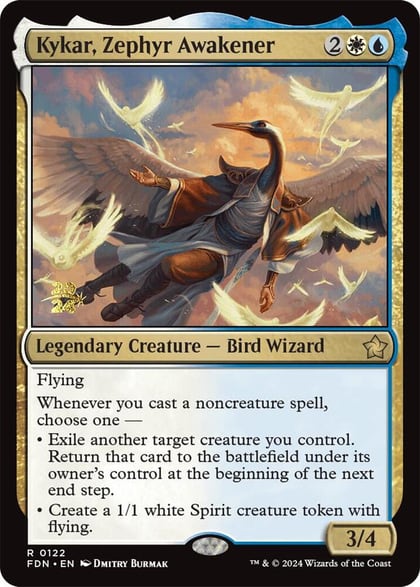 Kykar, Zephyr Awakener, Prerelease Cards 122