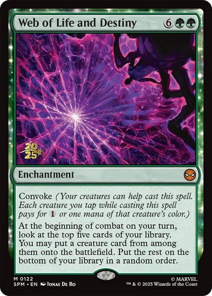 Web of Life and Destiny, Prerelease Cards 122