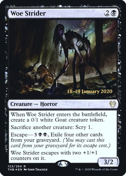 Woe Strider, Prerelease Cards 123