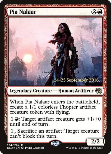 Pia Nalaar, Prerelease Cards 124