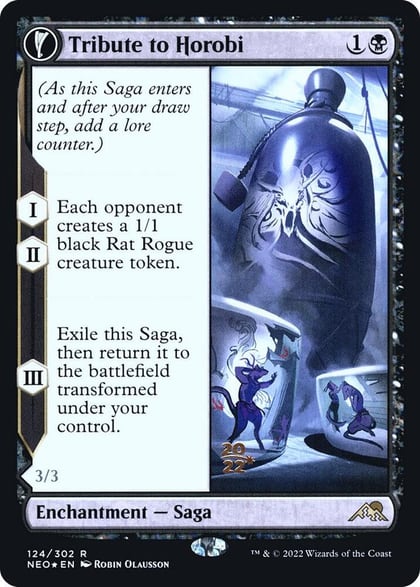 Tribute to Horobi, Prerelease Cards 124