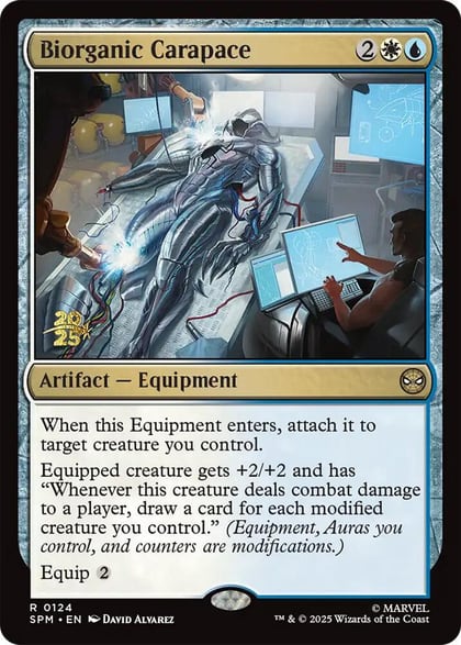 Biorganic Carapace, Prerelease Cards 124