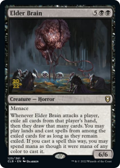 Elder Brain, Prerelease Cards 125