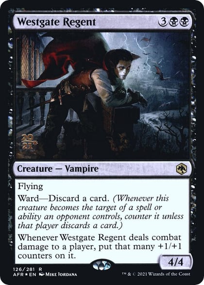 Westgate Regent, Prerelease Cards 126