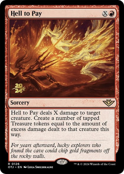 Hell to Pay, Prerelease Cards 126