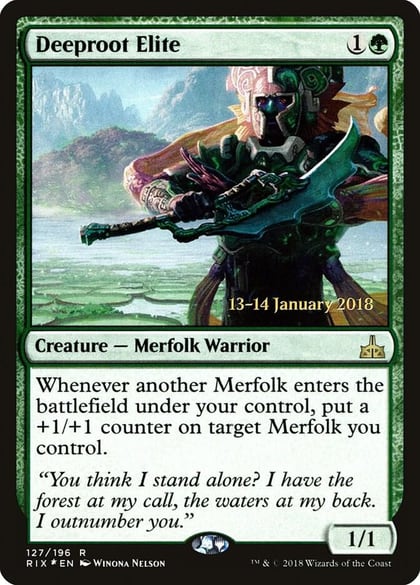 Deeproot Elite, Prerelease Cards 127