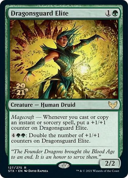 Dragonsguard Elite, Prerelease Cards 127