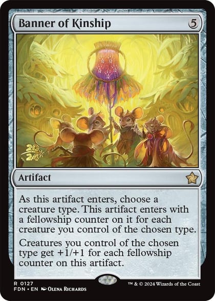 Banner of Kinship, Prerelease Cards 127