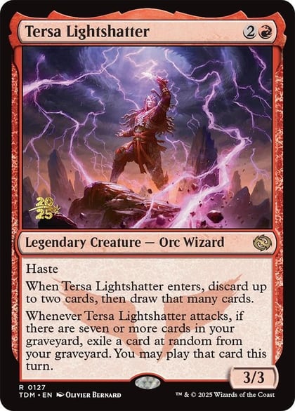 Tersa Lightshatter, Prerelease Cards 127