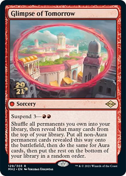 Glimpse of Tomorrow, Prerelease Cards 129