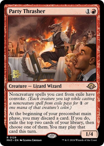 Party Thrasher, Prerelease Cards 129