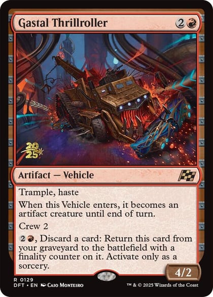 Gastal Thrillroller, Prerelease Cards 129