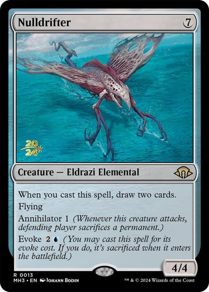 Nulldrifter, Prerelease Cards 13