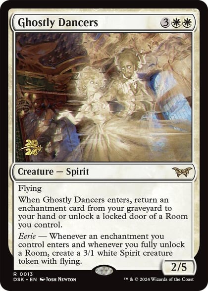 Ghostly Dancers, Prerelease Cards 13