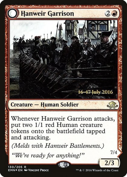 Hanweir Garrison, Prerelease Cards 130