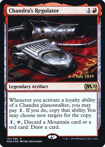 Chandra's Regulator, Prerelease Cards 131