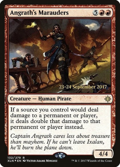 Angrath's Marauders, Prerelease Cards 132