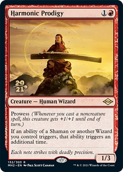 Harmonic Prodigy, Prerelease Cards 132