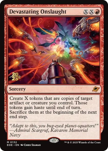 Devastating Onslaught, Prerelease Cards 132