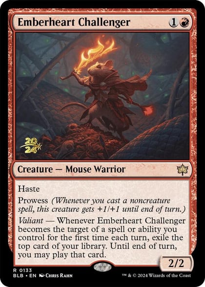 Emberheart Challenger, Prerelease Cards 133