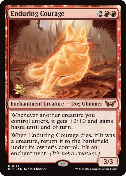 Enduring Courage, Prerelease Cards 133