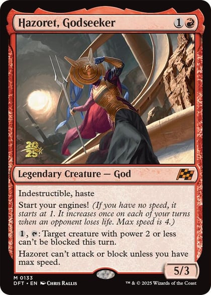 Hazoret, Godseeker, Prerelease Cards 133