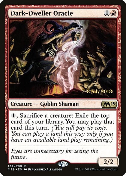 Dark-Dweller Oracle, Prerelease Cards 134