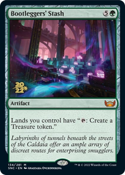 Bootleggers' Stash, Prerelease Cards 134
