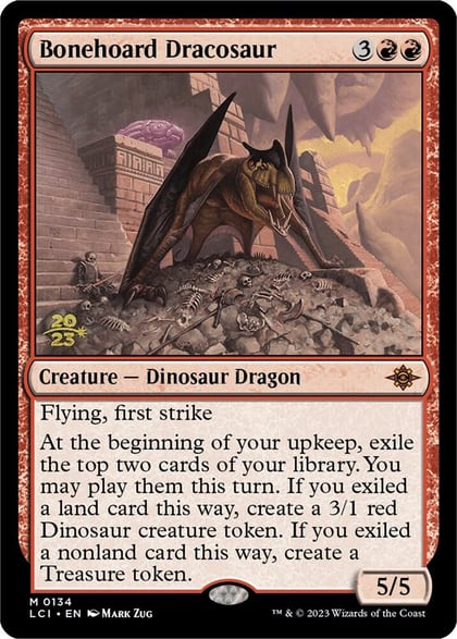 Bonehoard Dracosaur, Prerelease Cards 134