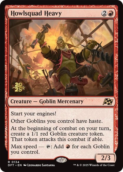 Howlsquad Heavy, Prerelease Cards 134