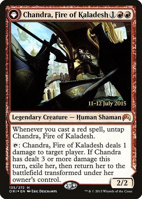 Chandra, Fire of Kaladesh, Prerelease Cards 135