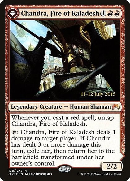 Chandra, Fire of Kaladesh, Prerelease Cards 135