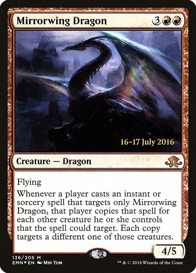 Mirrorwing Dragon, Prerelease Cards 136