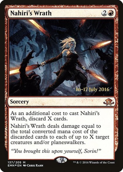 Nahiri's Wrath, Prerelease Cards 137