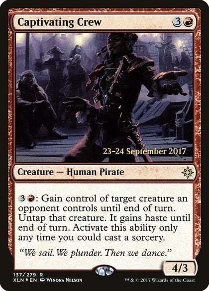 Captivating Crew, Prerelease Cards 137